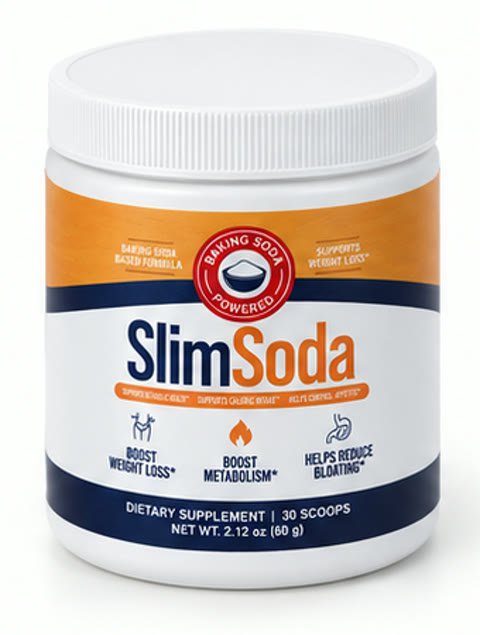 SlimSoda baking soda based powder tub